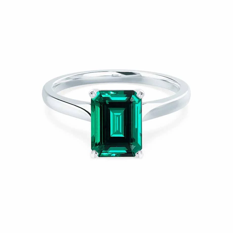 The Standout Lab Grown Blue Sapphire Ring Collection from Lily Arkwright